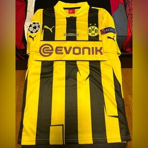 2012/13 Borussia Dortmund Champions League Final Home Kit w/ Reus #11